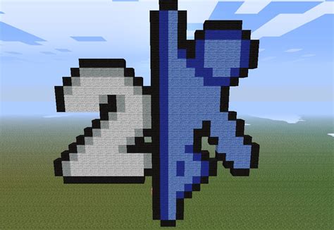Portal 2 Pixel Art Dessin Facile Modèle Difficile Style