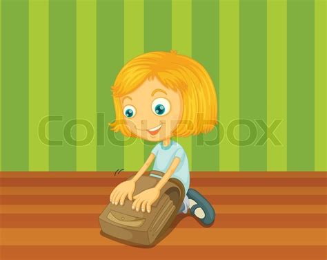 Ready For School Stock Vector Colourbox