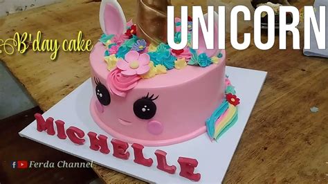 Daftar harga kue ulang tahun diana bakery special (extraordinary collection): Unicorn birthday cake | kue ulang tahun unicorn - YouTube