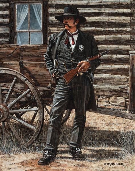 Wyatt Earp Something Evil This Way Comes Western Artwork Western