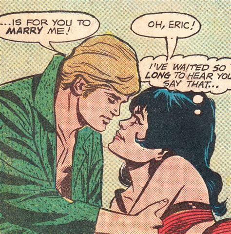 Maybe One Day Ill Hear Those Words Romantic Comics Everyday Art Maybe One Day Vintage Comics