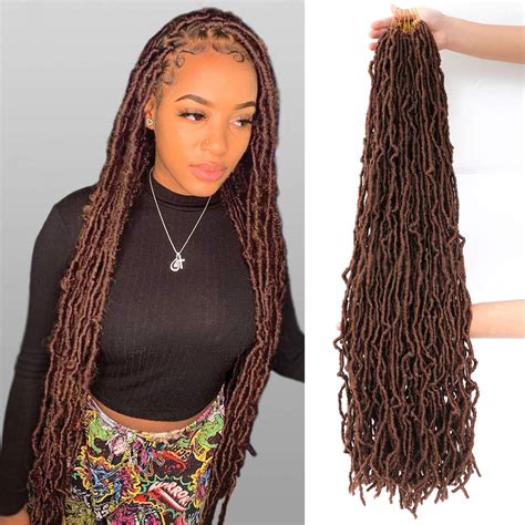 Buy Soft Locs 36 Inch Long Crochet Hair For Black Women 6 Packs New