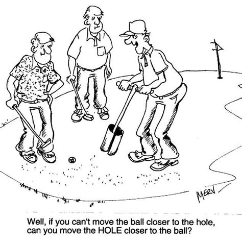 Golfer Cartoons
