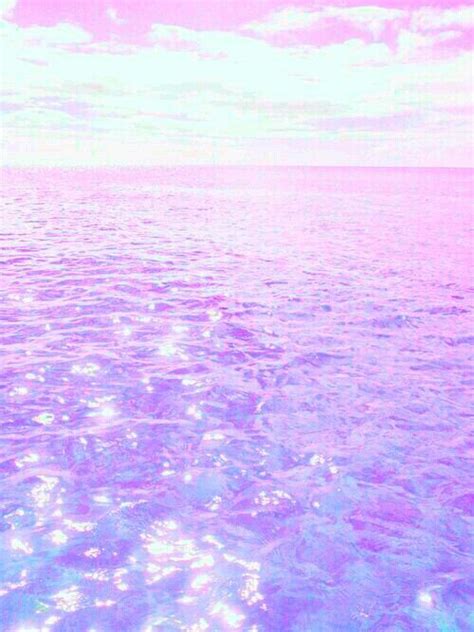 Pink And Purple Sea Landscape Wallpaper Beautiful Wallpapers