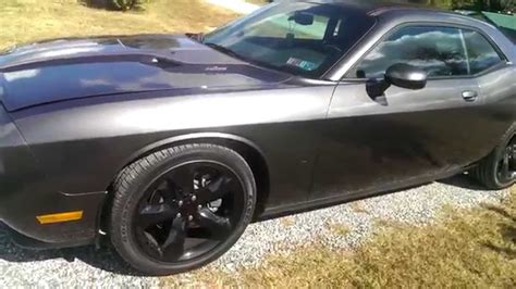2013 Dodge Challenger Rt Blacktop Edition With Flowmasters Youtube