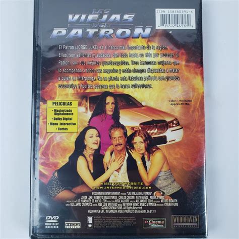 DVD LAS VIEJAS DEL PATRON JORGE LUKE CARLOS CARDAN PATY MUNOZ ROBERT