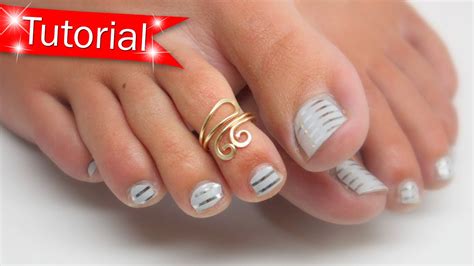 Tutorial Make 3 Sexy Toe Rings Diy For Beginners Youtube
