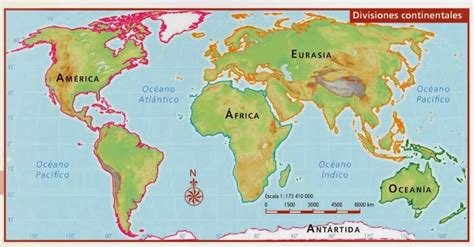 El Estudio De La Tierra Regiones Continentales