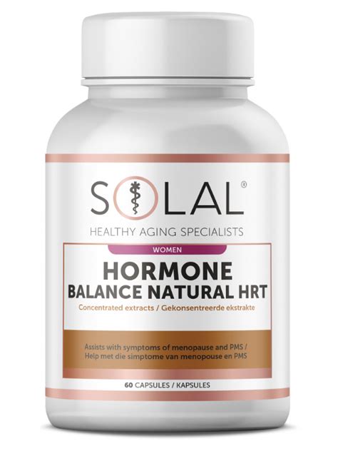 Solal Hormone Balance Natural HRT Online Vitamins Natural Medication Call