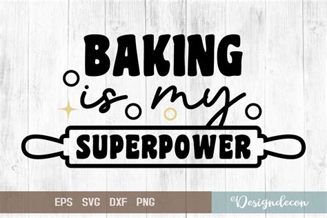 Baking Is My Superpower Groovy Svg Graphic By Designdecon · Creative