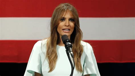 Melania Trump Speaks To A Nation Thats Rarely Heard Her Voice