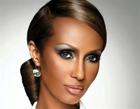 Iman Love The Hair And Makeup Glamourous Classy Makeup Tips Beauty Makeup Hair Makeup