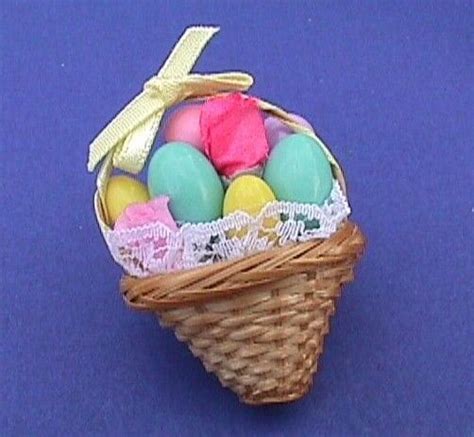 Avon Pin Easter Basket Of Eggs And Roses Flowers Vintage 1990s Holiday