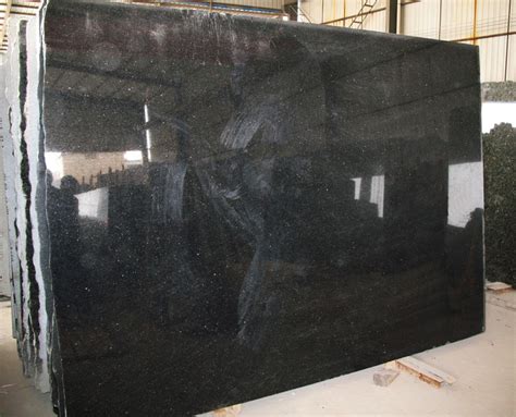 Black Galaxy Granite Slabs Gangsaw Large Granite Slabs Quotation