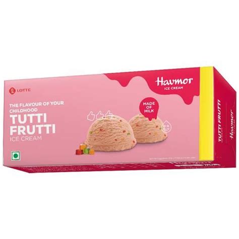 Buy Havmor Tutti Frutti Ice Cream Made Of Milk Online At Best Price
