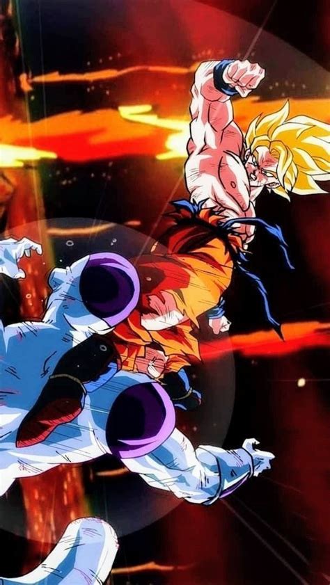 Goku Vs Freezer Dragon Ball Gt Fondo De Pantalla De Anime