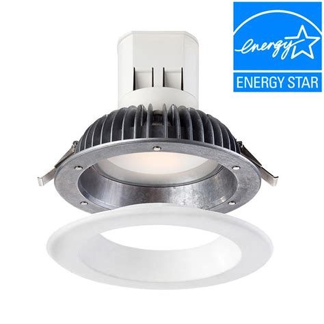 Some recessed fixtures are all one piece, but most are made as two pieces. CEILING LIGHT Cool White 6 inch LED Easy Up Recessed ...