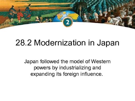 Modernization In Japan Japan Followed The Model Of Western Powers By