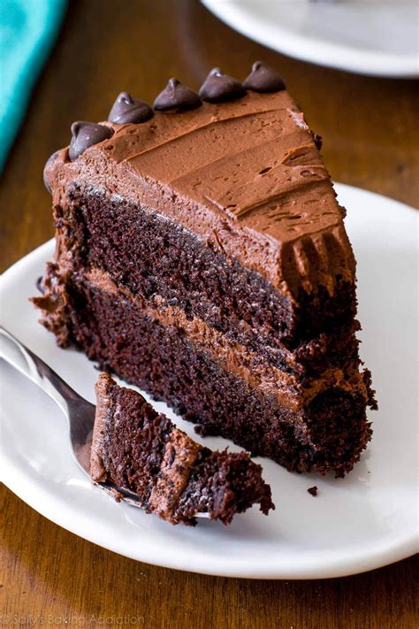 Triple Chocolate Cake Recipe Sallys Baking Addiction