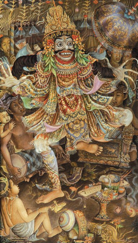 Pande Darmayana Lukisan Tradisional Bali Daerah Ubud Seni Kuno Seni