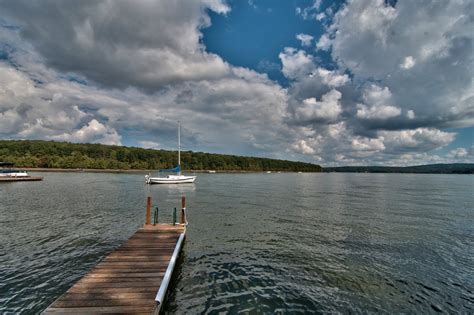 Relax On The Private Dock At Our Lakefront Home In Lake Wallenpaupack
