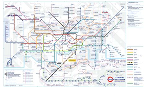 London Subway Map Printable Tutoreorg Master Of Documents