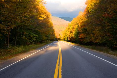 Autumn Road In New Hampshire Stock Photo Download Image Now Istock