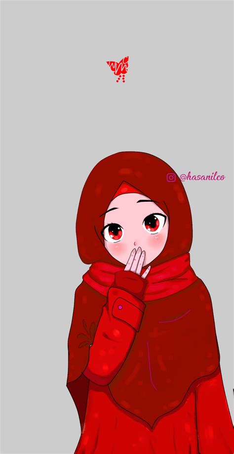 Wallpaper Gambar Anime Hijab Couple Terpisah Wall Paper Anime Couple Terpisah 68 Ideas Wall Gambar Couple Halal Anime Islamic Anime Muslim Muslim Anime Muslimah