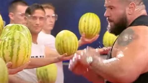 Spanish Man Sets Guinness World Record For Most Watermelons Slapped In A Minute