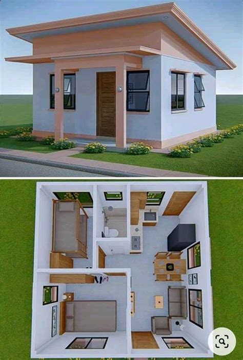 2 Examples Of Simple Minimalist House Building Plans