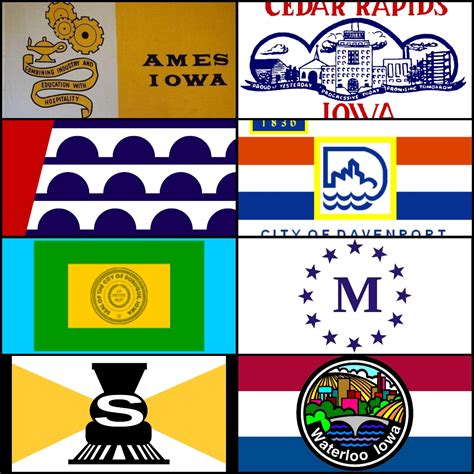 City Flags Of Iowa Would Love To See Some Redesigns Rvexillology