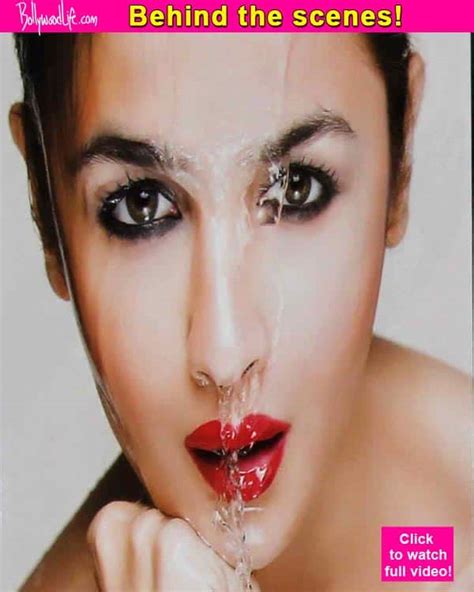 Alia Bhatts Hot Wet And Sexy Shot For Dabboo Ratnani Calendar 2015