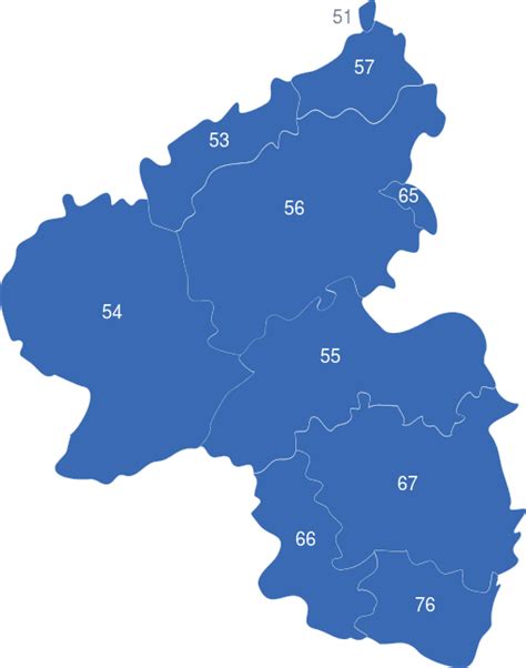Jeden tag werden tausende neue, hochwertige bilder hinzugefügt. Rheinland Pfalz PLZ interaktive Landkarte | Image-maps.de