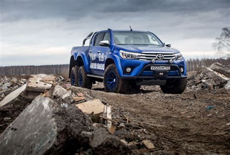 Behold Icelandic Awesomeness 2017 Toyota Hilux 6x6 By