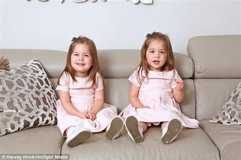 Two Year Old Twins Are The Image Of Princess Charlotte Daily Mail Online