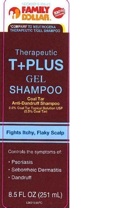 Therapeutic T Plus Coal Tar Shampoo