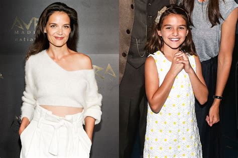 Suri Cruise Looks Like Her Mom Katie Holmes Spitting Image In New Pics