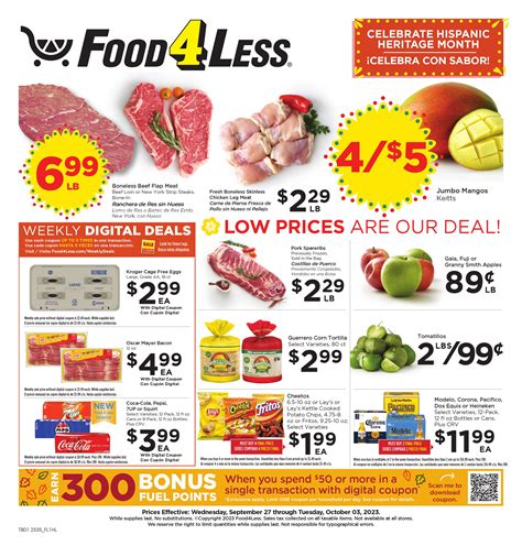 Food 4 Less Weekly Ad Preview: (October 4 - October 10 2023)