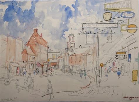 The episode a pistachio eclair. Chesham - Richardson paintings