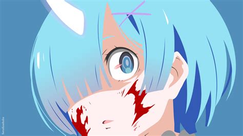 Rezero Rem Demon Mode By Sorakuuhaku On Deviantart Rem Demon Anime