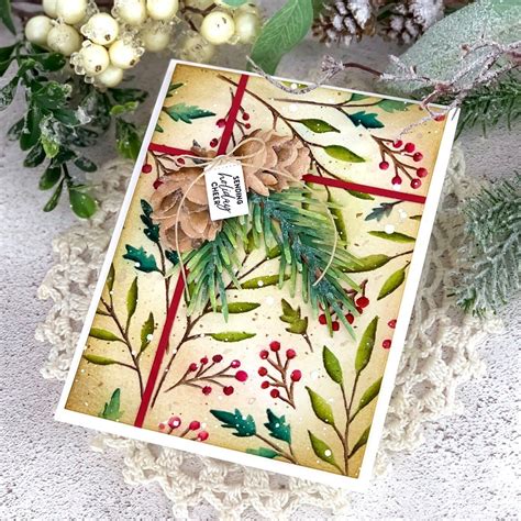 Botanicuts Pine Bough Lookbook The Greetery In 2020 Cards Handmade