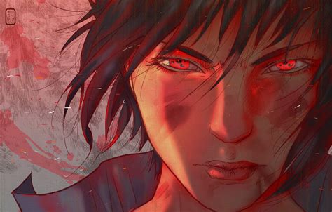 Wallpaper Look Face The Wind Red Eyes Sharingan Sasuke Uchiha Naruto Shippuden Naruto