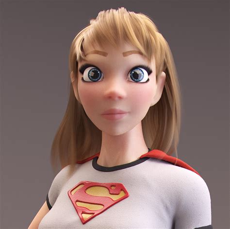 Artstation Super Girl