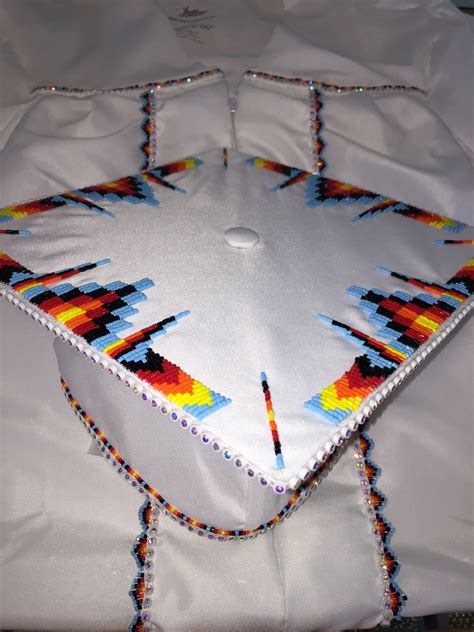 Beading Patterns Native American Beaded Beaded Graduation Cap Designs