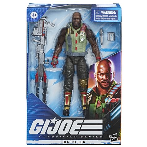 G I Joe Classified Series Roadblock Action Figure Collectible Toy