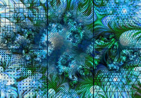 Blue Jungle Digital Art By Phil Sampson Fine Art America