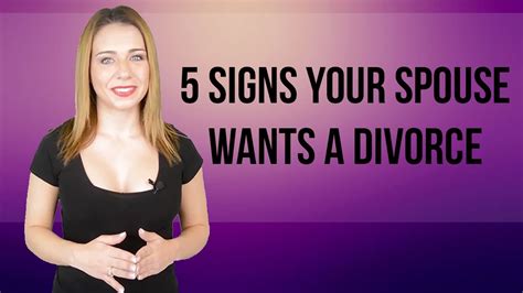Signs Your Spouse Wants A Divorce And How To Prevent It Youtube