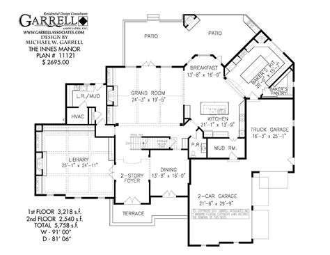Blueprint 1st Floor Of Innes House Aka Halliwell Manor Charmed