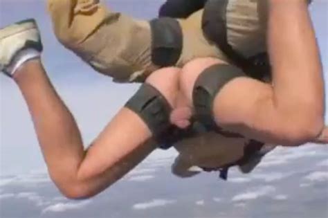 Naked Man Skydiving Masturbation Network