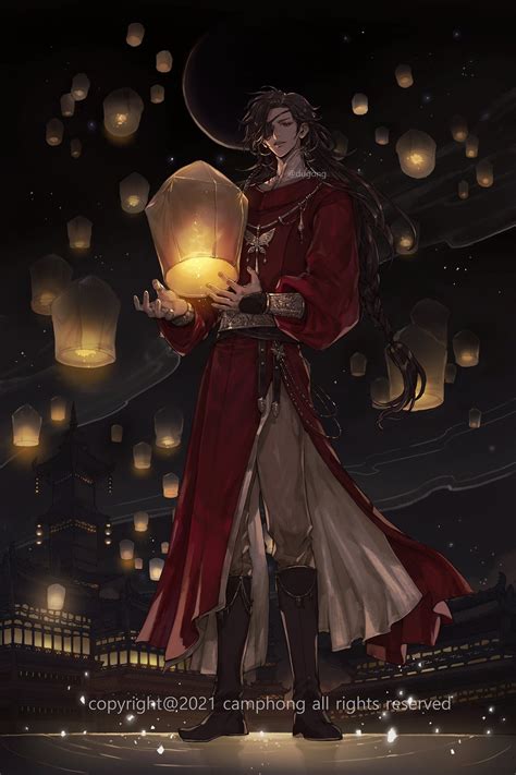 hourly heaven official’s blessing on Twitter: "3,000 lanterns and